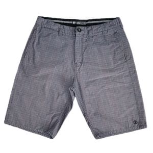 Men's Element Plaid Shorts Size 32